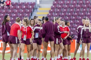 Contre la Finlande ce soir à Genève, les Suissesses évolueront dans la même composition que face à l'Islande. KEYSTONE/SALVATORE DI NOLFI